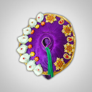 Purple Laddu GopalJi Dress
