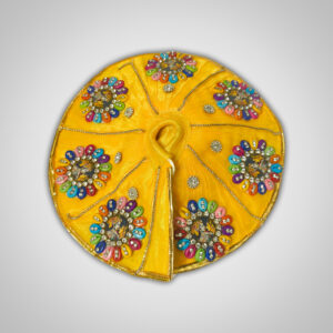 Yellow Designer Kanha Dress