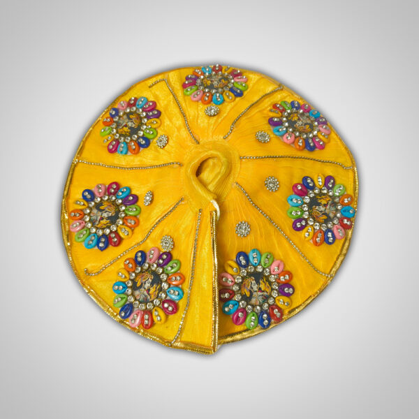 Yellow Designer Kanha Dress
