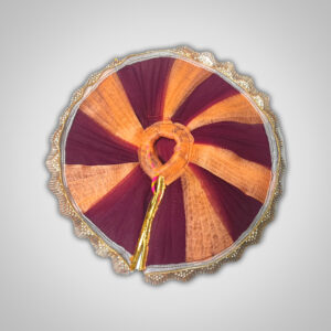 Brown & Orange Laddu GopalJi Dress