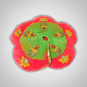 Pink & Green Radha Rani Dress