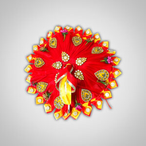 Orange Radha Rani Dress